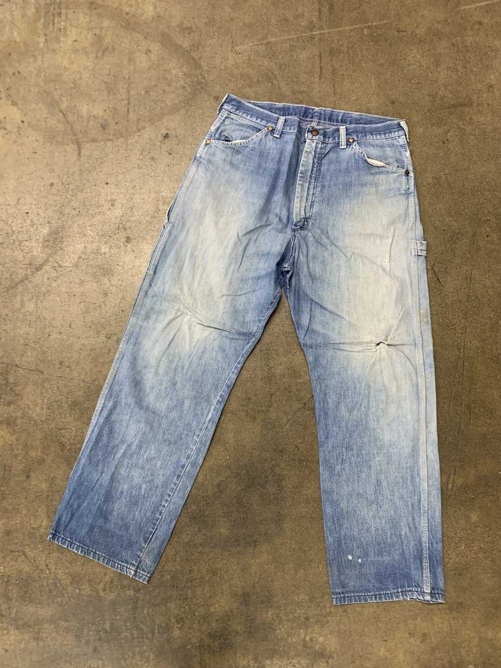 Jean × Vintage Vintage 80s Blue Bell Jeans 35x30 - image 1