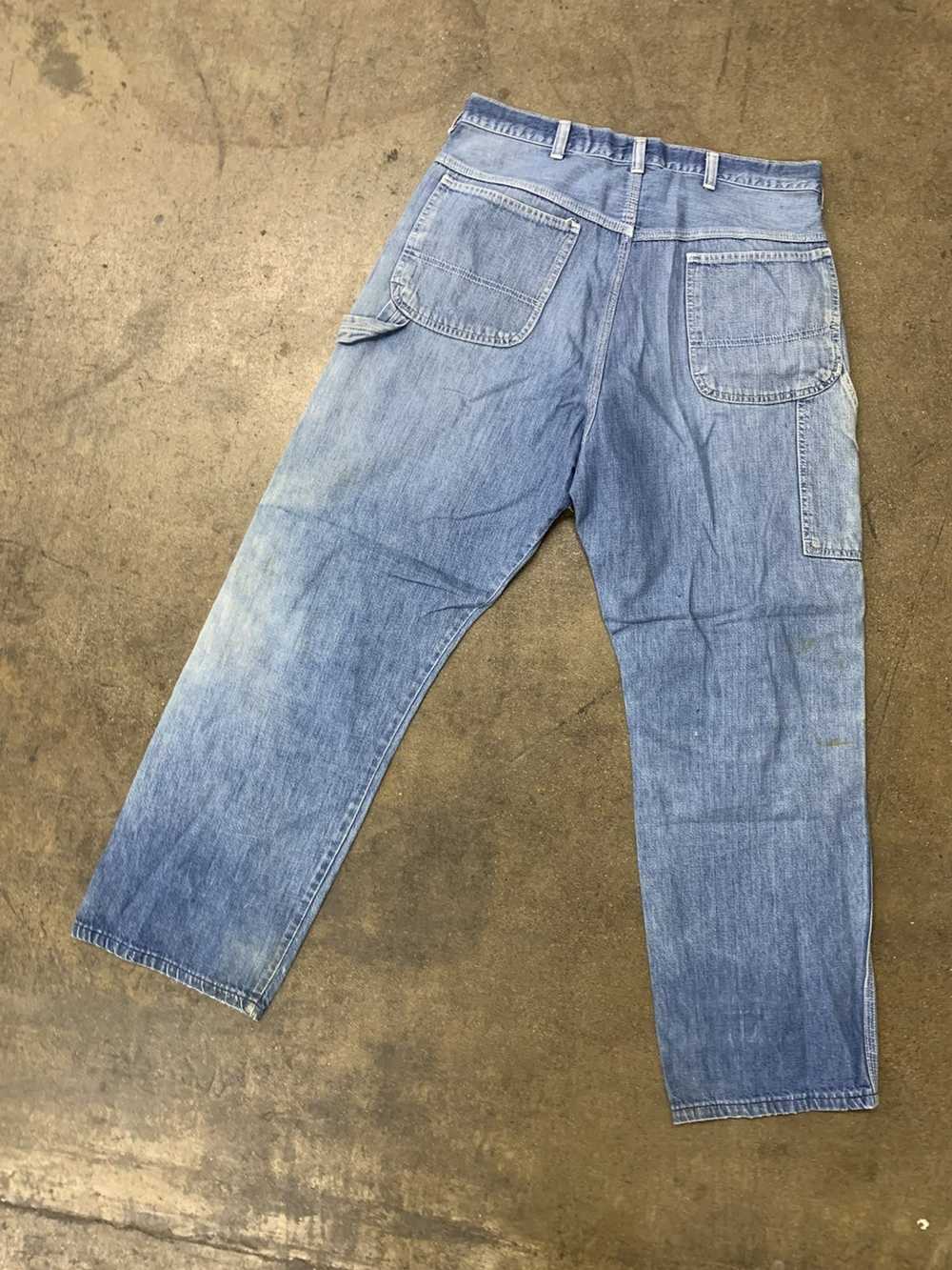 Jean × Vintage Vintage 80s Blue Bell Jeans 35x30 - image 4