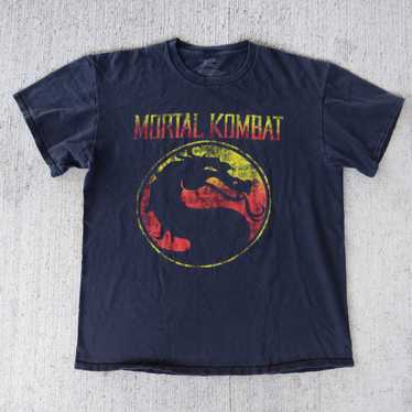 Movie × Vintage × Warner Bros Mortal Kombat logo … - image 1