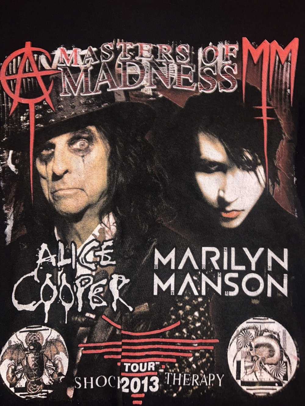 Vintage Vintage Marilyn Manson X Alice Cooper Mas… - image 2