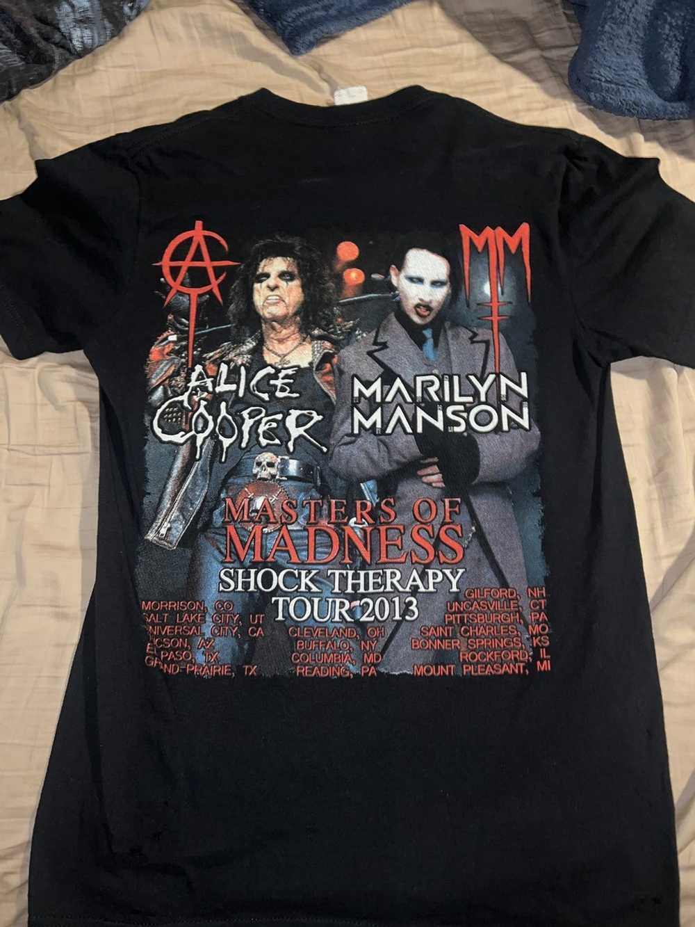 Vintage Vintage Marilyn Manson X Alice Cooper Mas… - image 3