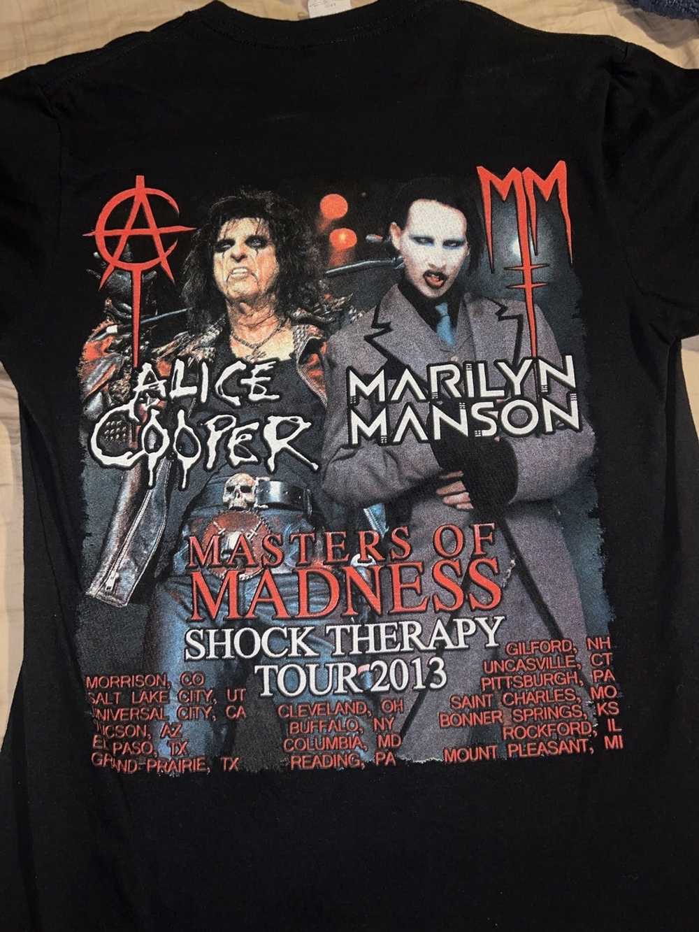 Vintage Vintage Marilyn Manson X Alice Cooper Mas… - image 4