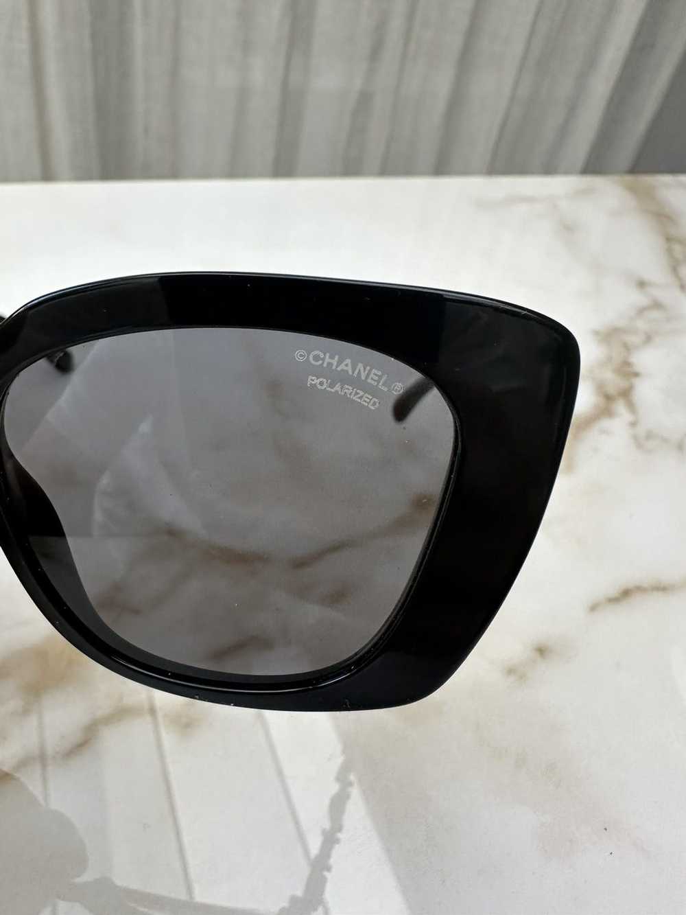 Chanel CHANEL Rectangle Logo Sunglasses - image 2
