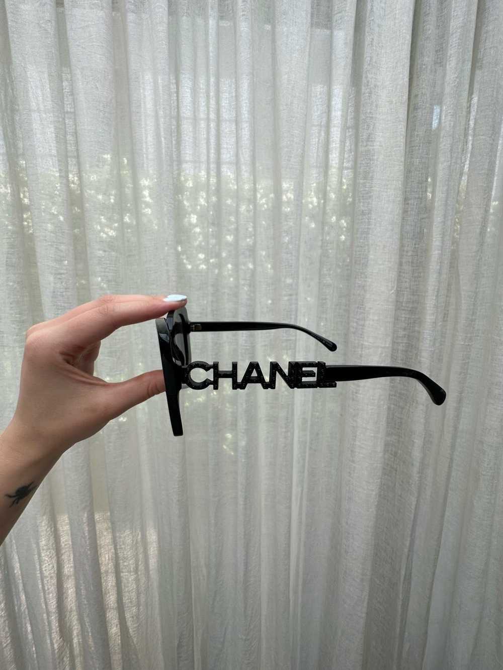 Chanel CHANEL Rectangle Logo Sunglasses - image 6