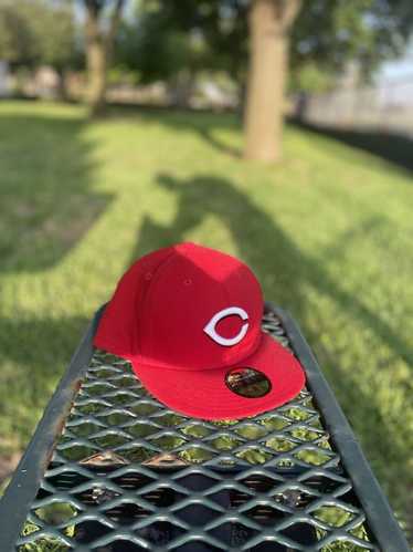 New Era 9Fifty Gray MLB Cincinnati Reds Snapback Hat Mr. Red Adjustable  Mascot