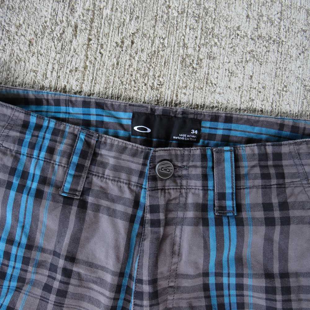 Oakley Oakley checkered shorts size 34 - image 3