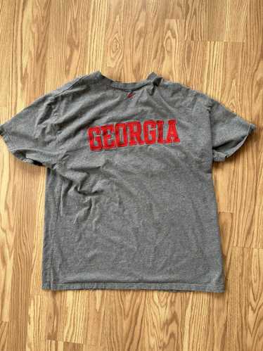 Vintage Nike Acid Washed UGA Georgia Bulldogs T Shirt 