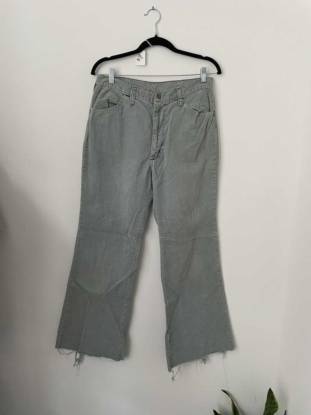 Made In Usa × Wrangler Vintage 1970s corduroy cut… - image 1