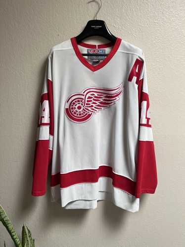Vintage 90s Detroit Red Wings Brendan Shanahan Jer