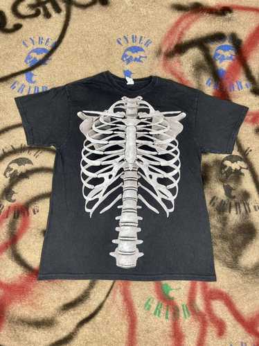 Vintage Vintage ribcage skeleton T shirt - image 1