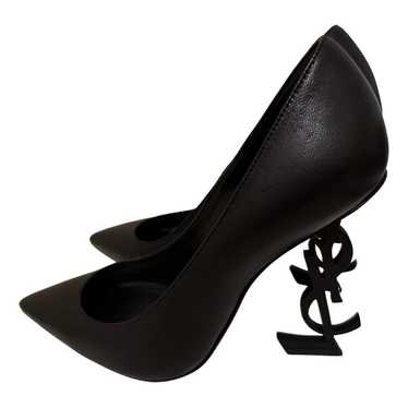 Saint Laurent Opyum pony-style calfskin heels