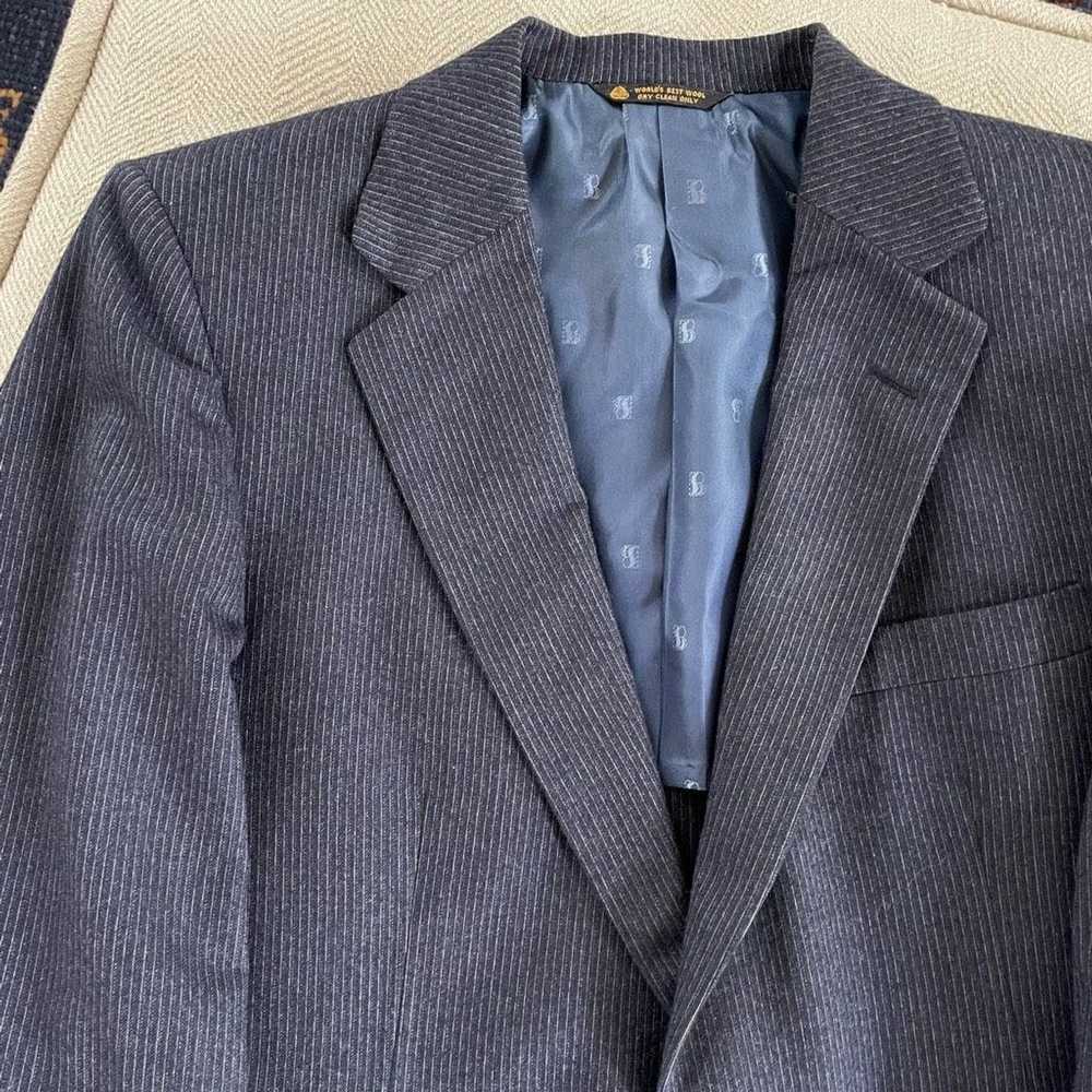 Vintage Vintage Lebow Argyle Shop 100% Wool Suit … - image 3