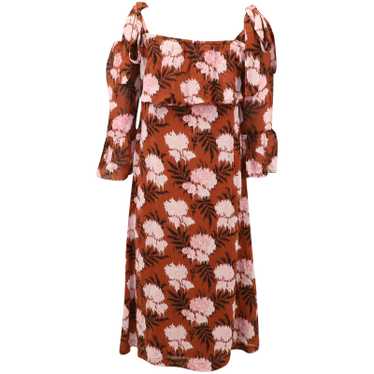 Ganni Dress Viscose in Brown - image 1