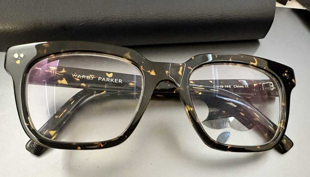Warby Parker Winston Black Oak Tortoise (Wide) - image 2