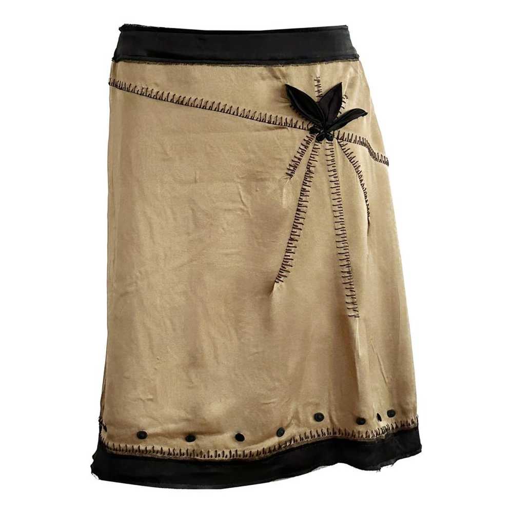 Alberta Ferretti Silk mid-length skirt - image 1