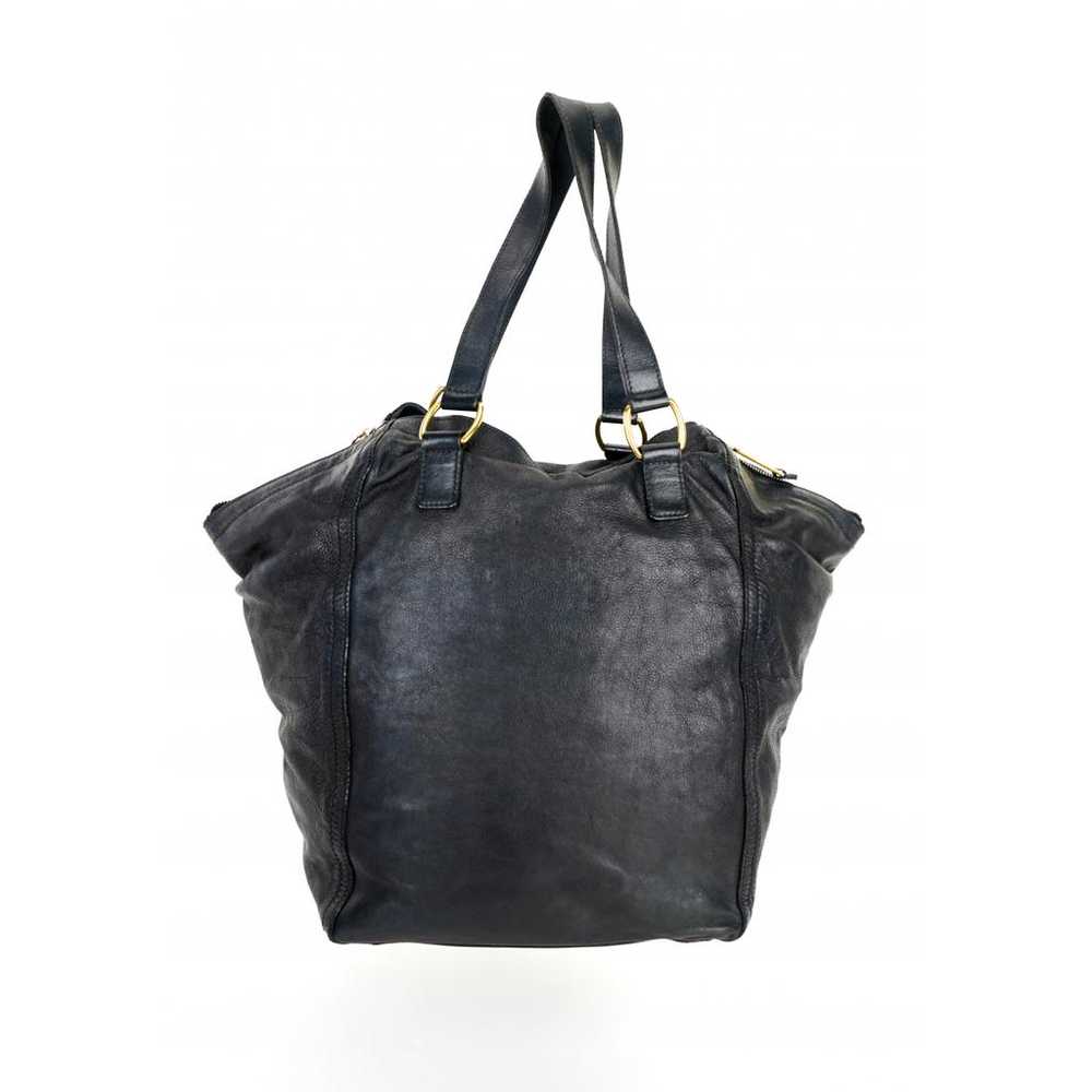 Yves Saint Laurent Muse leather handbag - image 4