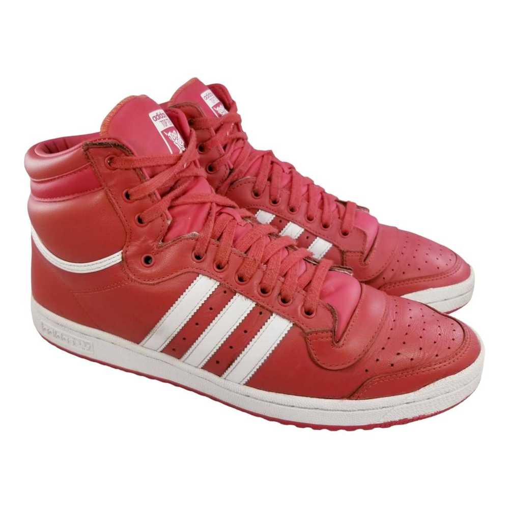 Adidas Leather high trainers - image 1