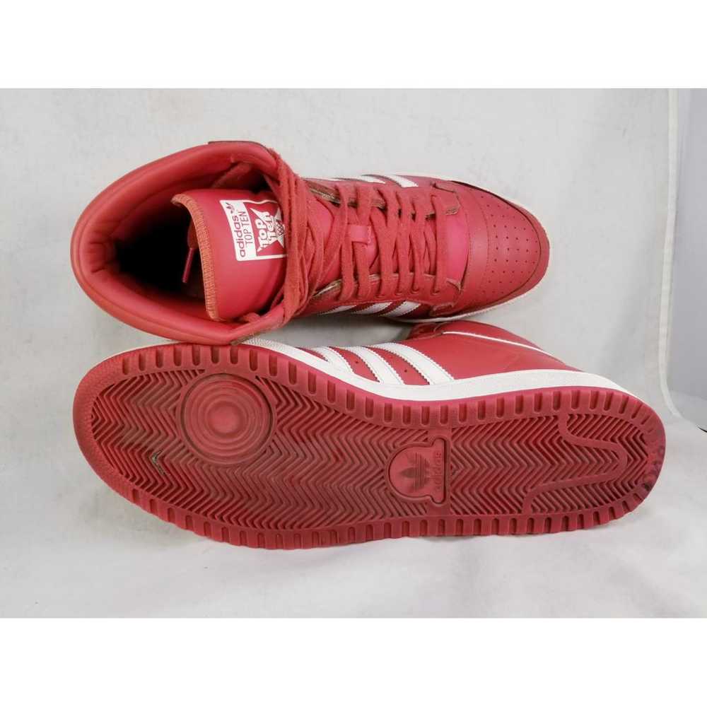 Adidas Leather high trainers - image 9