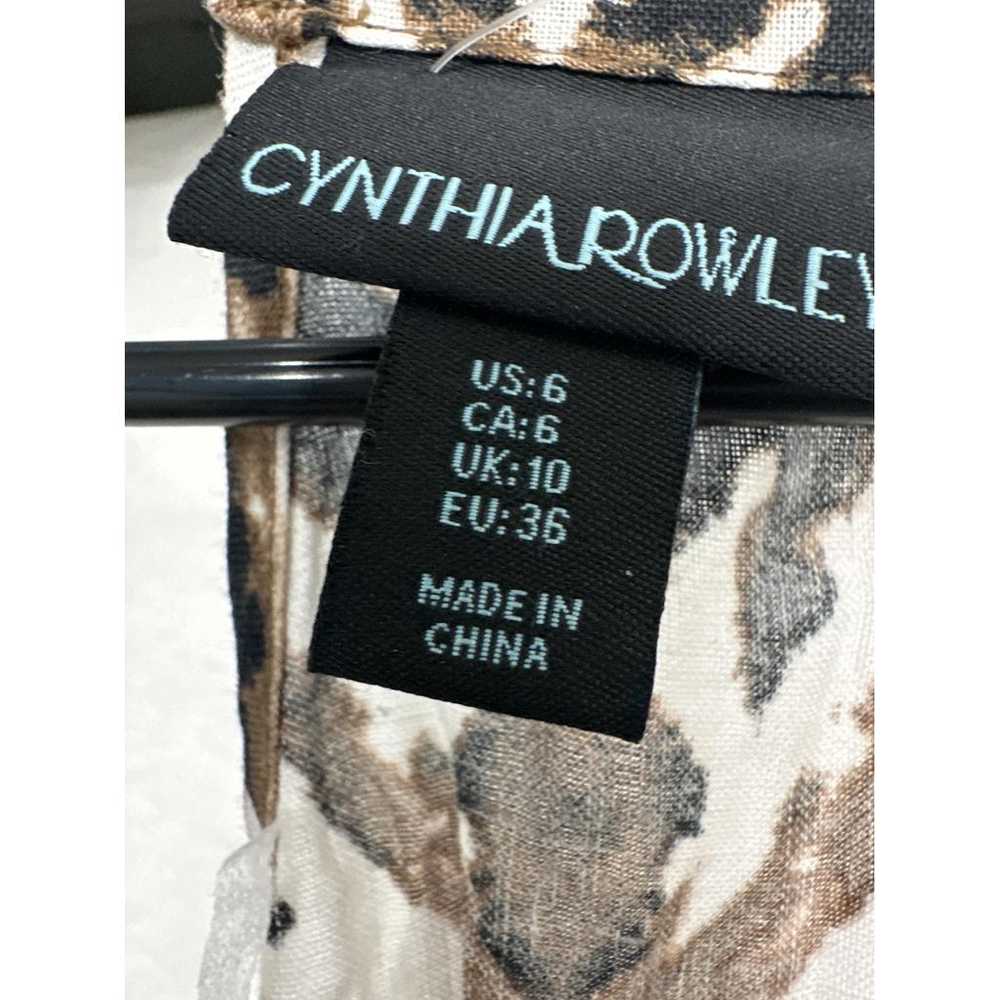 Cynthia Rowley Linen mini dress - image 3