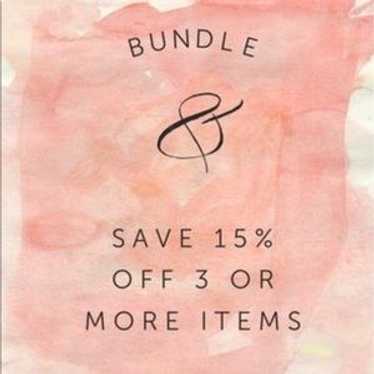 Bundle 3+ Items And Save 15% Automatically! - image 1