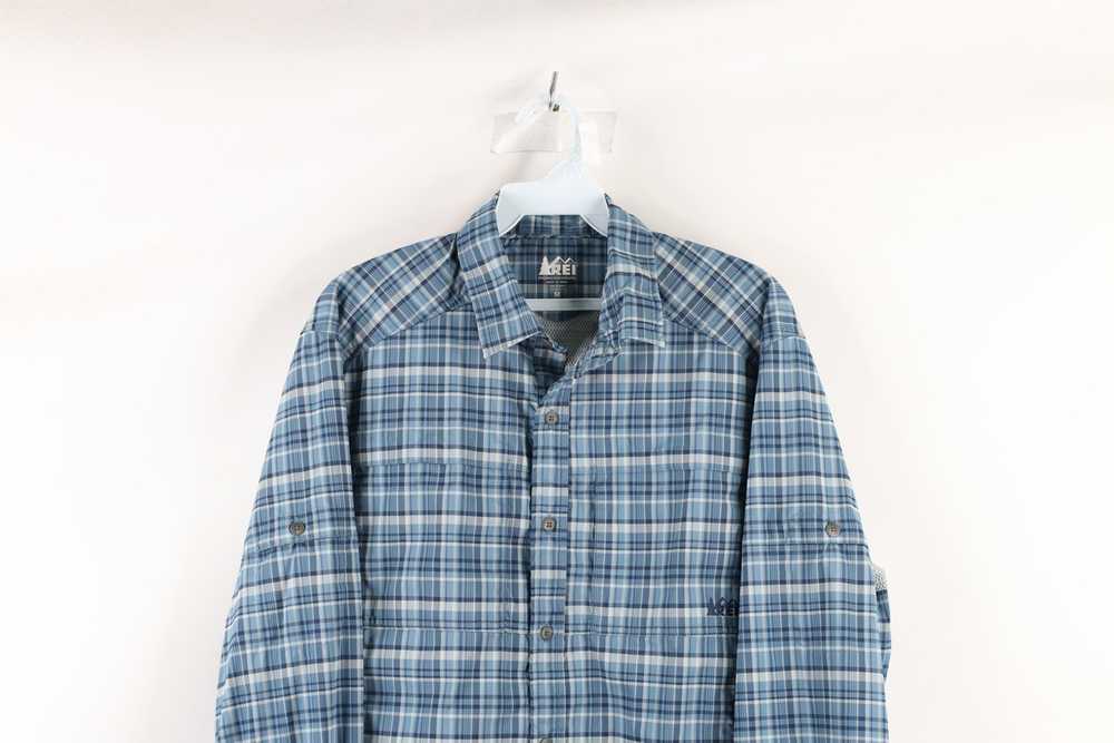 Rei × Vintage REI Vented Double Pocket Collared T… - image 2