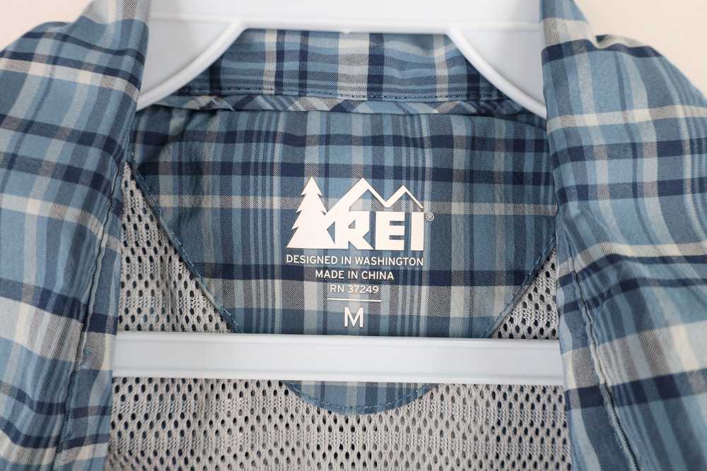Rei × Vintage REI Vented Double Pocket Collared T… - image 5