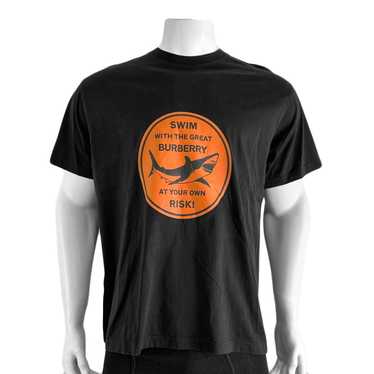 Burberry Burberry Shark Graphic T-Shirt - image 1