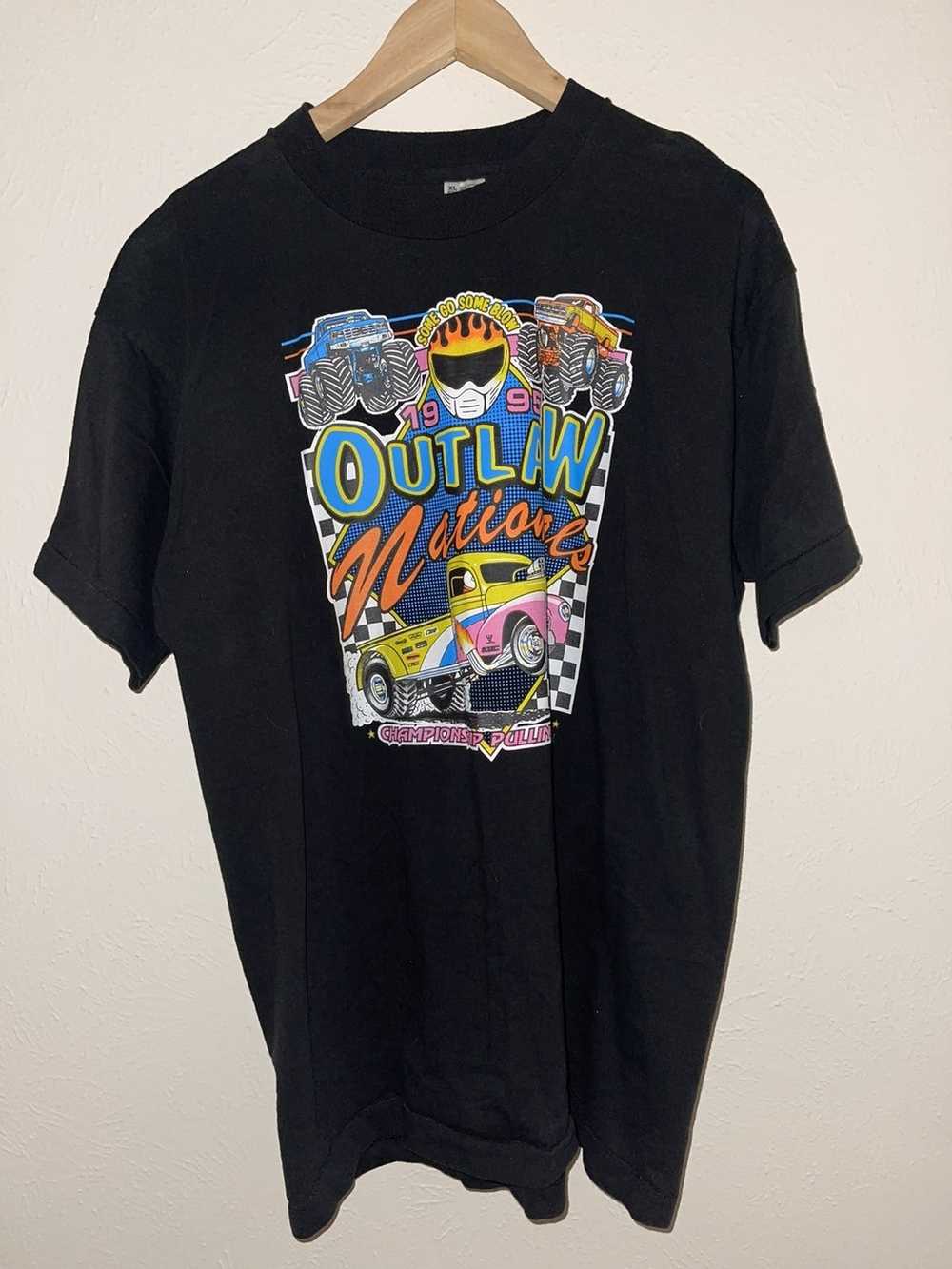 Hype × Vintage 1995 Outlaw Nationals Cars Dirt Tr… - image 2