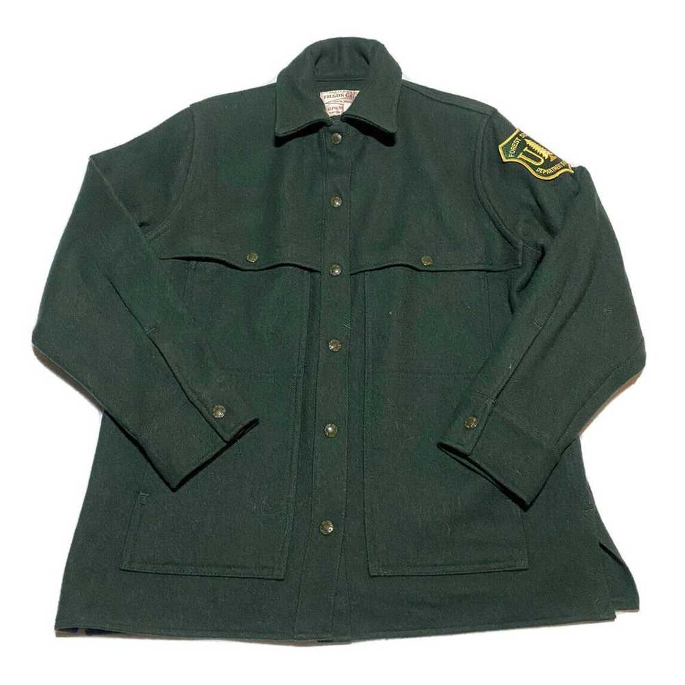 Filson FILSON Wool Jacket Green US Forest service… - image 1