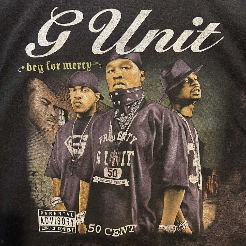 Anvil Vintage G Unit Hip Hop Rap Tee 50 Cent XL B… - image 1