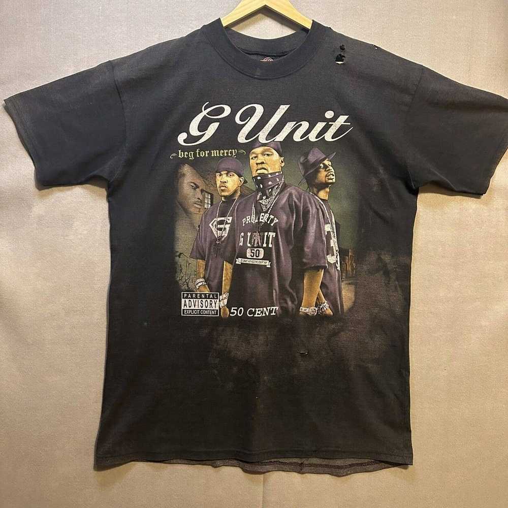 Anvil Vintage G Unit Hip Hop Rap Tee 50 Cent XL B… - image 2