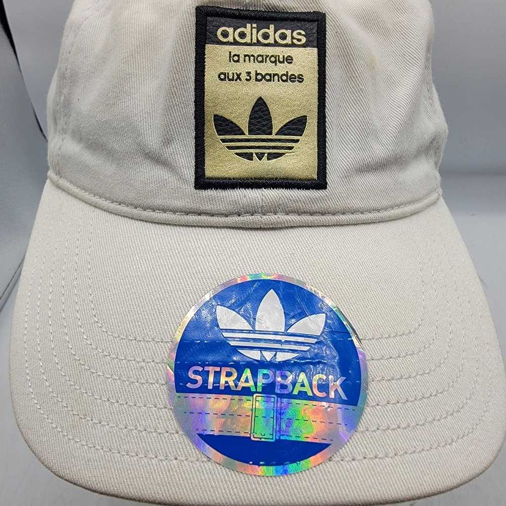 Adidas Adidas Adults Unisex White Hat Strapback C… - image 5