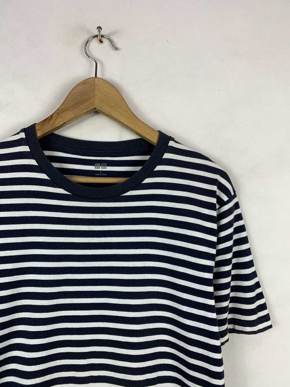 Japanese Brand × Uniqlo Steals! Uniqo Stripes Tee - image 3