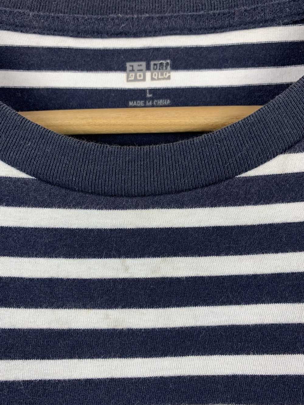 Japanese Brand × Uniqlo Steals! Uniqo Stripes Tee - image 4