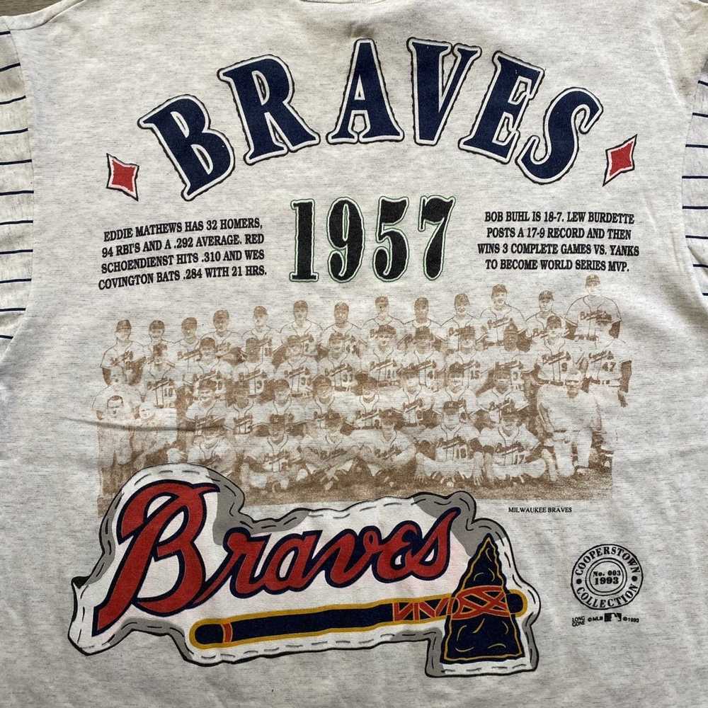 Atlanta Braves × Made In Usa × Vintage Vintage Lo… - image 7