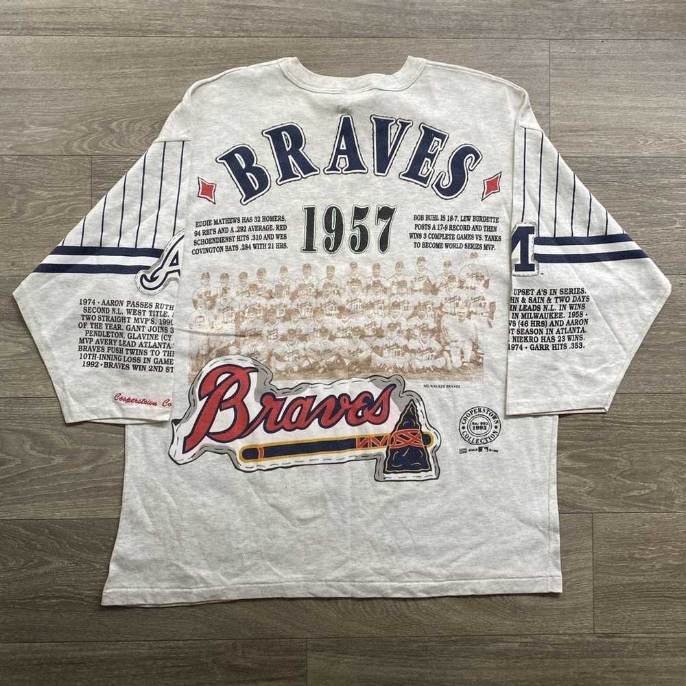 Atlanta Braves × Made In Usa × Vintage Vintage Lo… - image 8