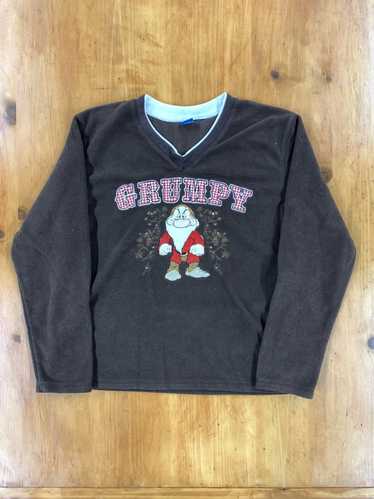 Disney × Vintage Vintage Crewneck Disney Grumpy Be