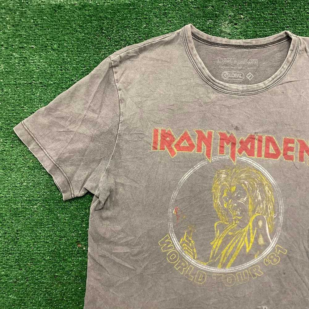 Band Tees × Iron Maiden × Vintage Iron Maiden Edd… - image 3