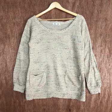 Coloured Cable Knit Sweater × Japanese Brand × Ot… - image 1