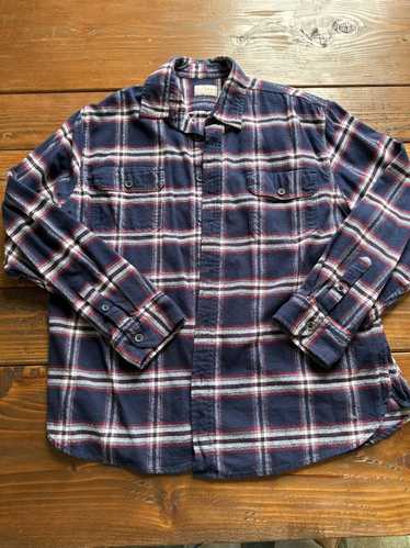 Beige Stretch Chambray One Pocket Long Sleeve Shirt – JACHS NY