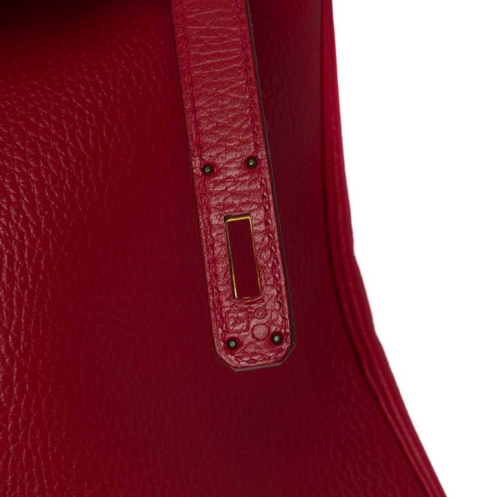 Hermès Birkin Bag 40 Leather in Red - image 5