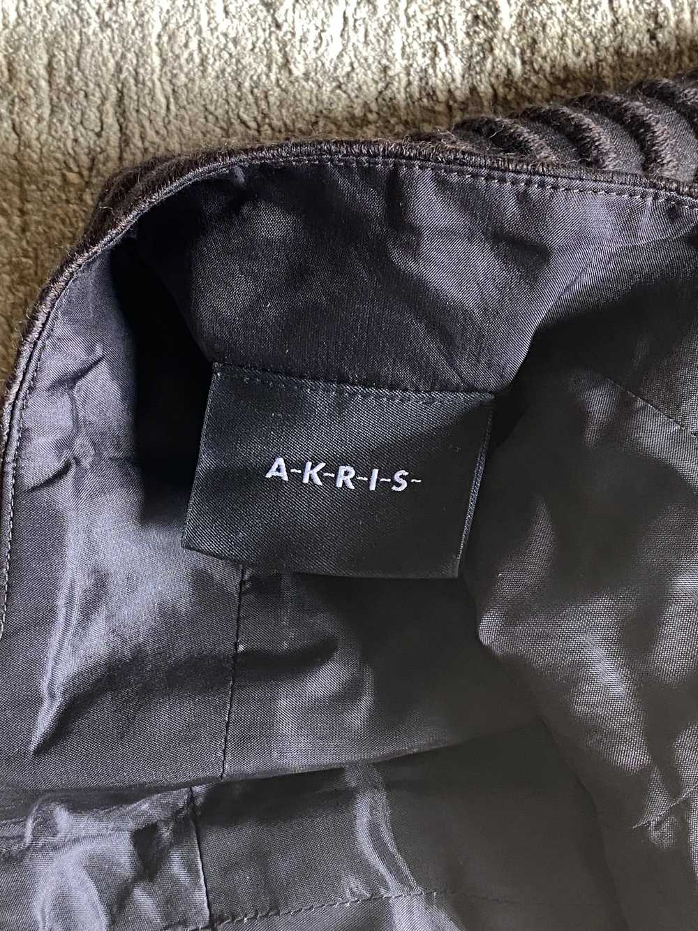 Akris × Vintage Akris Wool Swirl Skirt - image 3