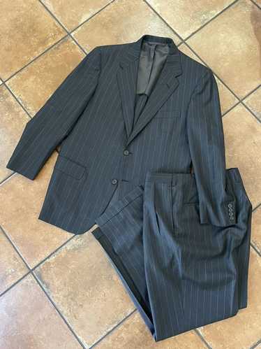 Oxxford Clothes Pinstripe Wool Suit