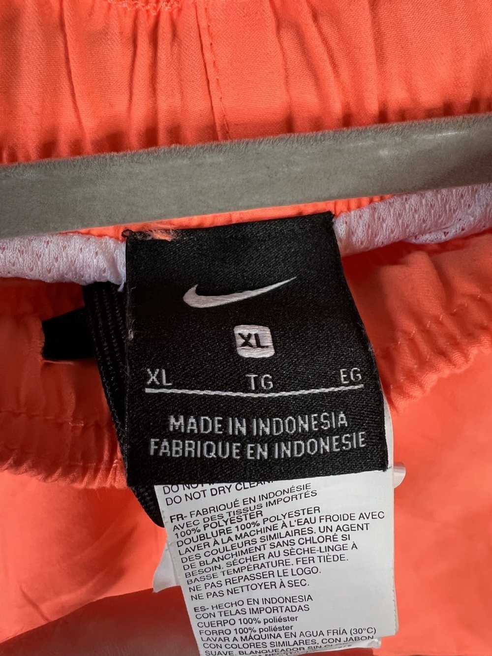 Nike × Vintage Nike shorts orange neon vintage sm… - image 3