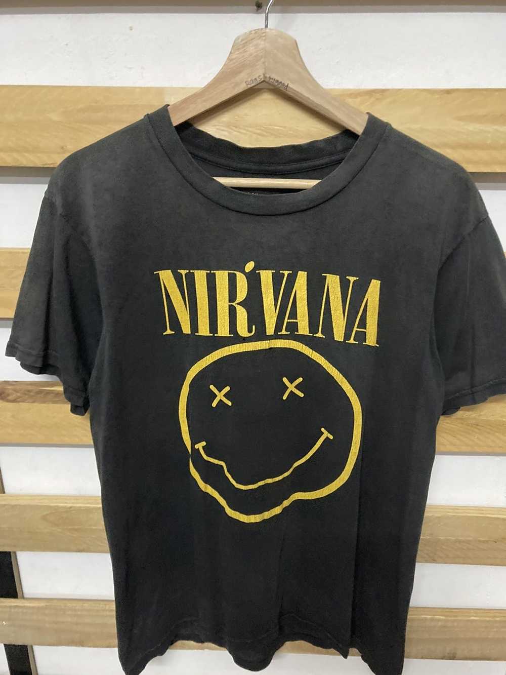 Band Tees × Nirvana × Vintage Vintage Nirvana Nev… - image 3