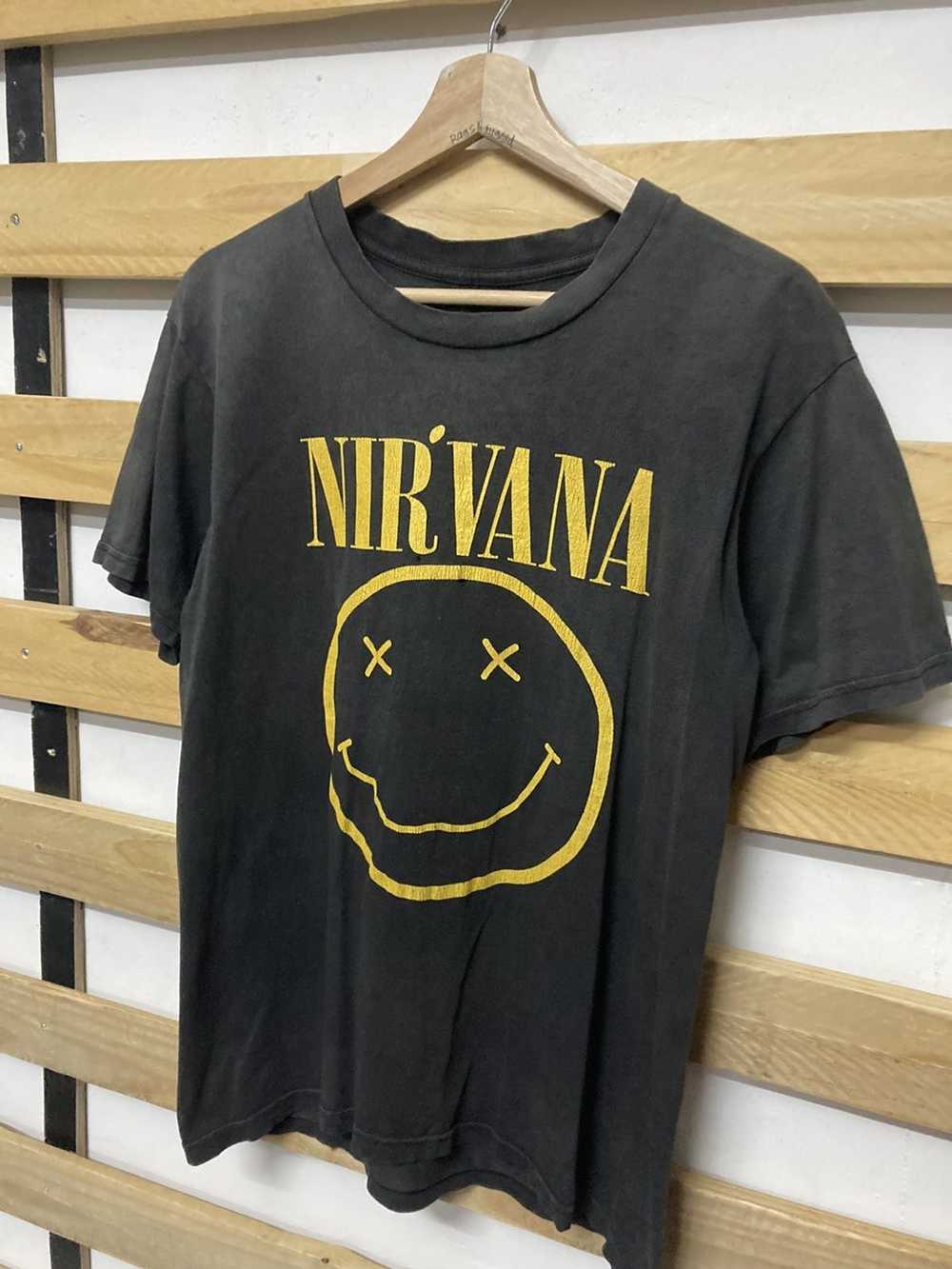 Band Tees × Nirvana × Vintage Vintage Nirvana Nev… - image 4