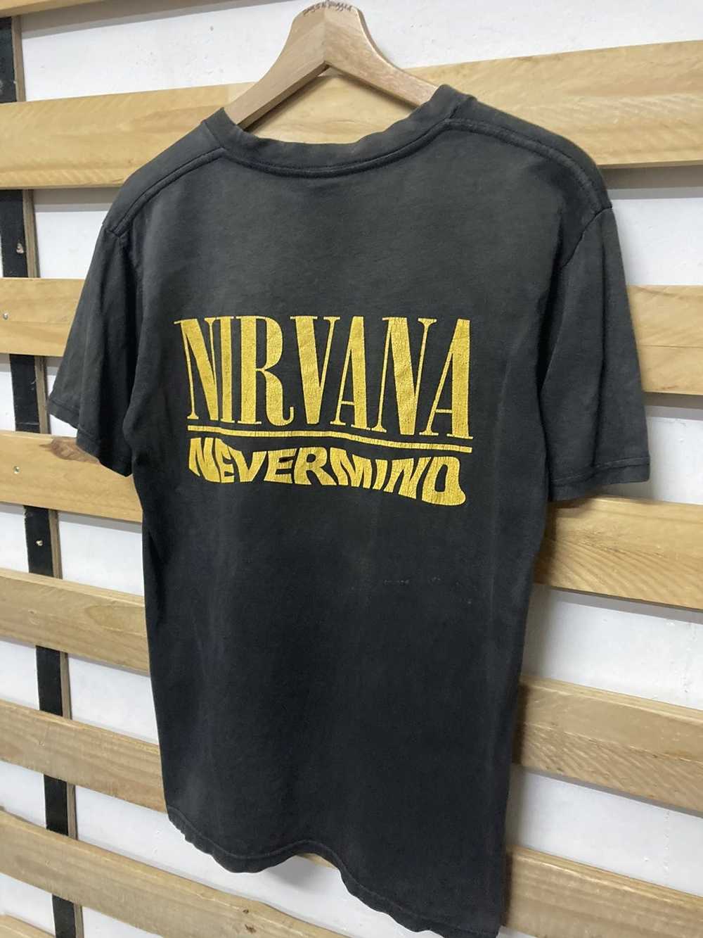 Band Tees × Nirvana × Vintage Vintage Nirvana Nev… - image 5