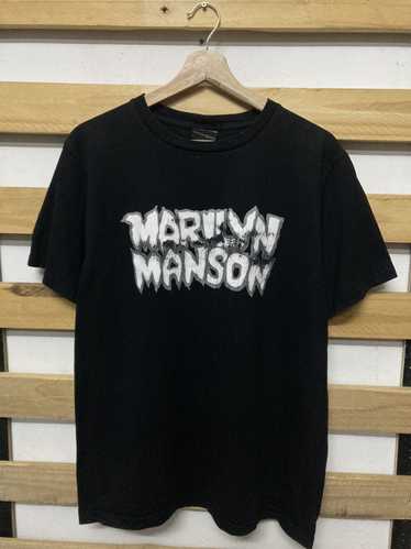 Band Tees × Marilyn Manson × Vintage Vtg Marilyn M