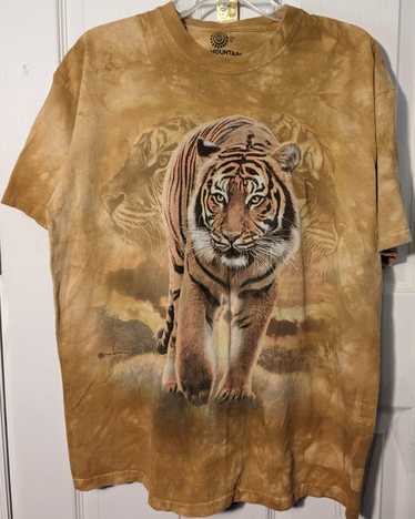 Tiger Illustration Boxy t-shirt by Chaser Brand Animal Print Boho
