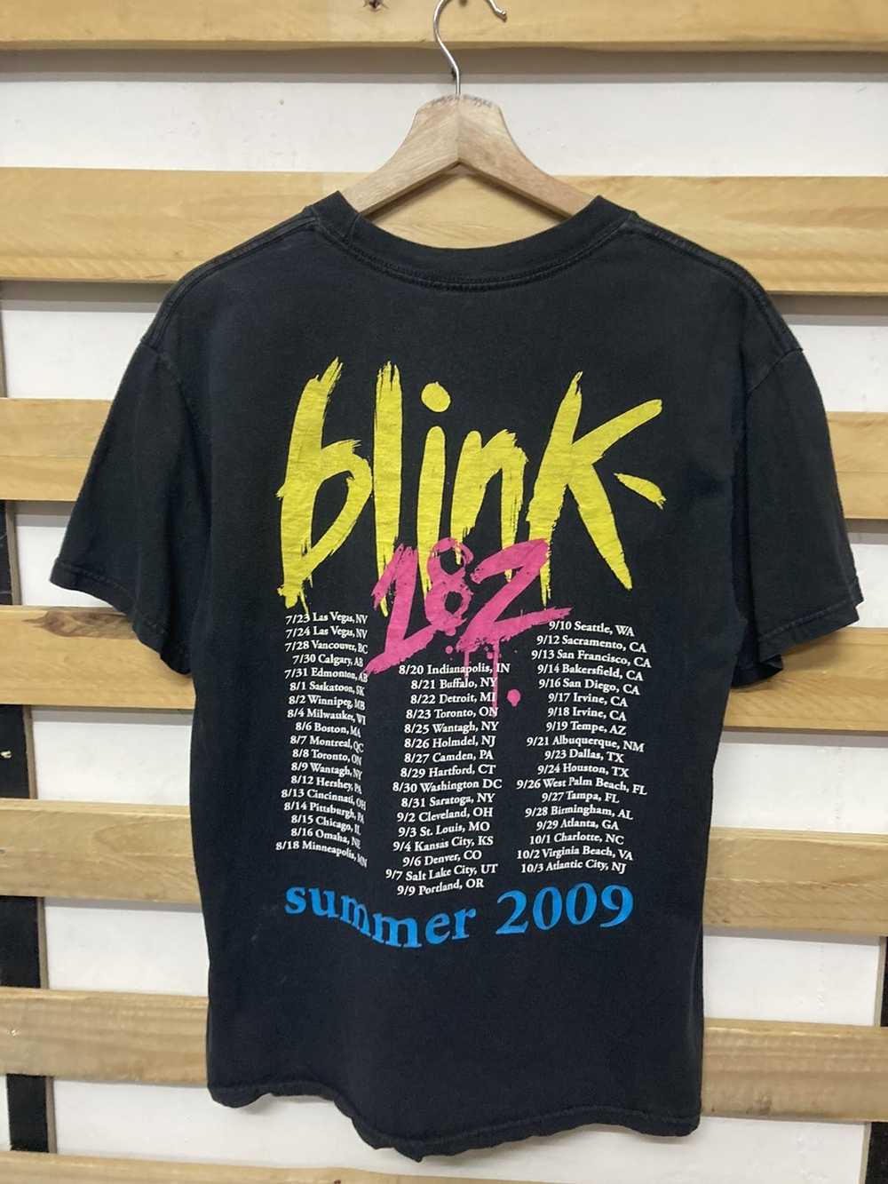 Band Tees × Tour Tee Blink 182 Summer 2009 Tour T… - image 2